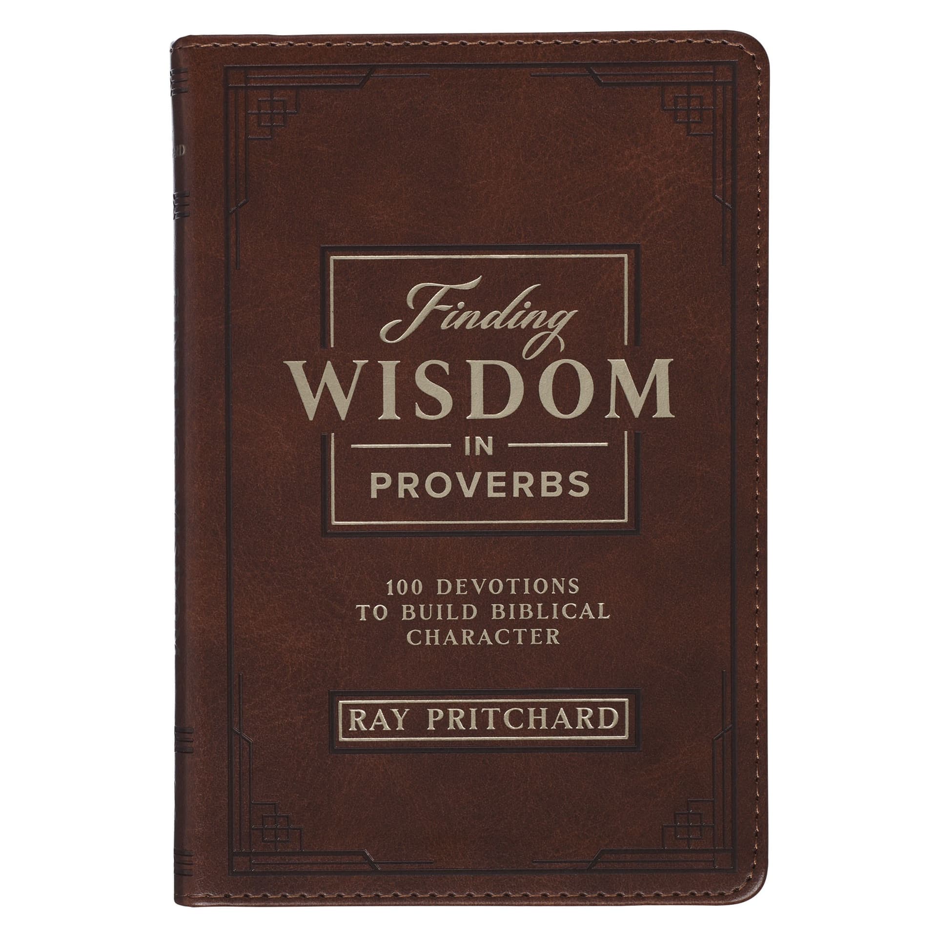 Devotional Finding Wisdom in Proverbs Faux Leather - 1