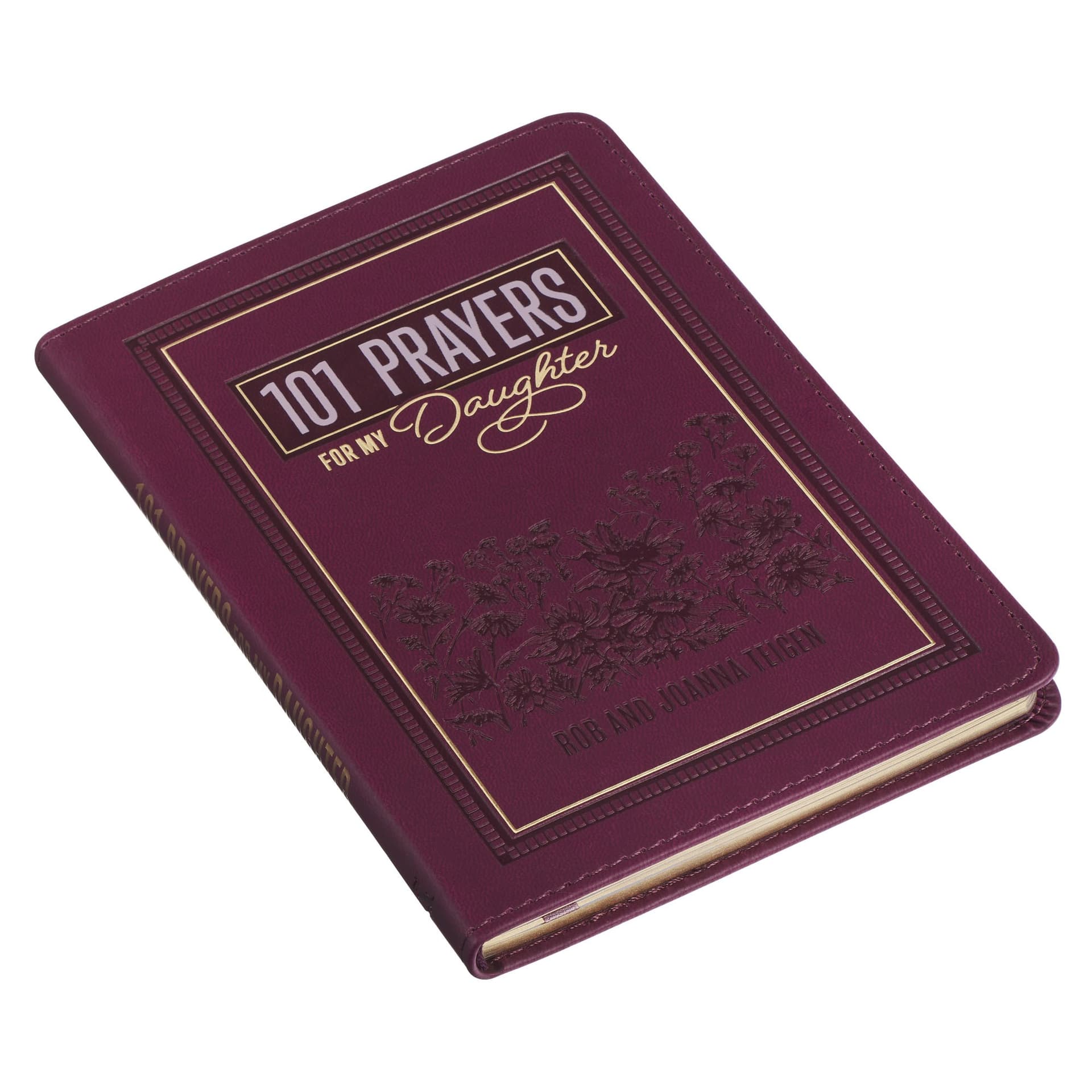Gift Book 101 Prayers for My Daughter Faux Leather - 3