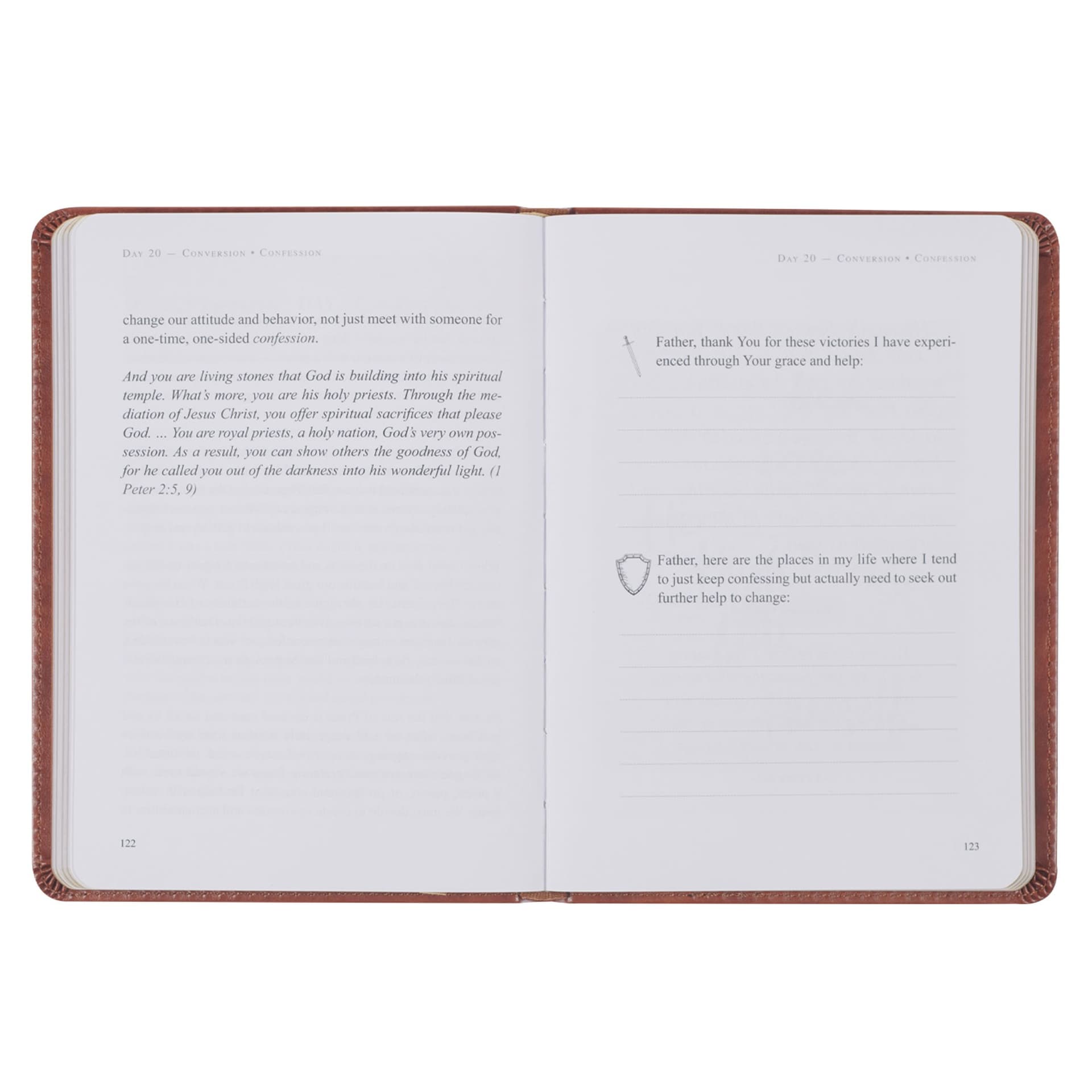 Devotional The Sword and Shield Faux Leather - 5