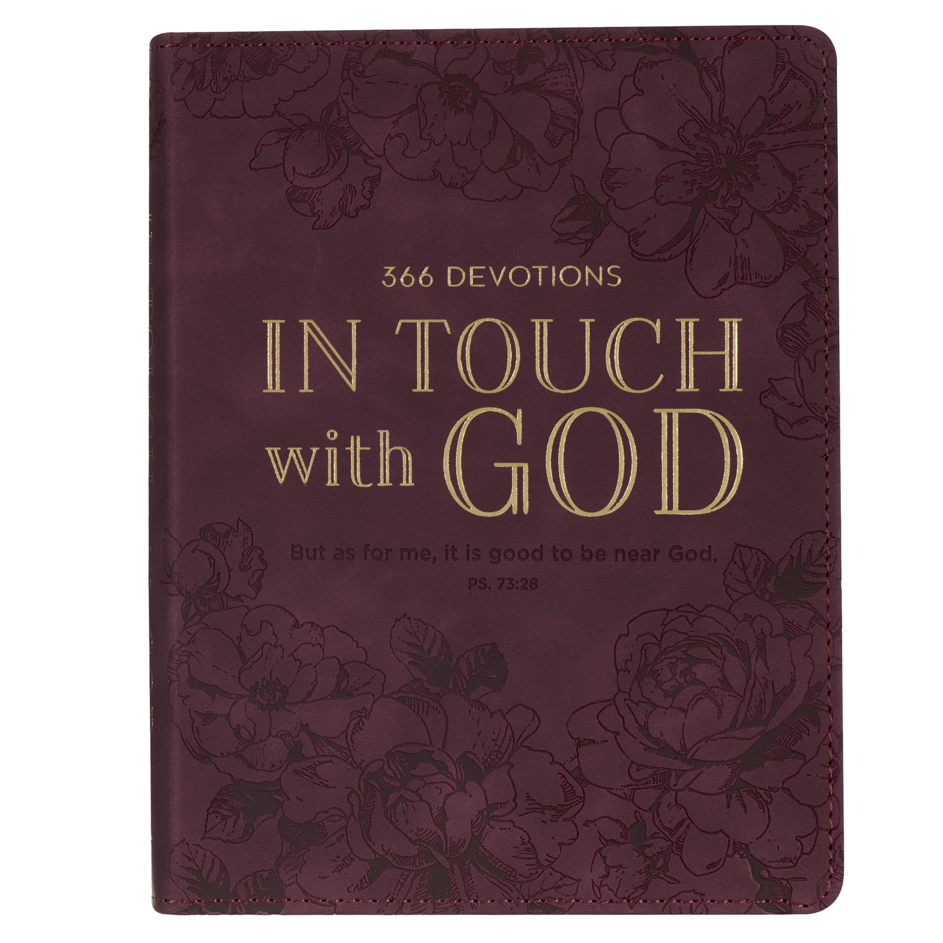 Devotional In Touch with God Faux Leather - 1