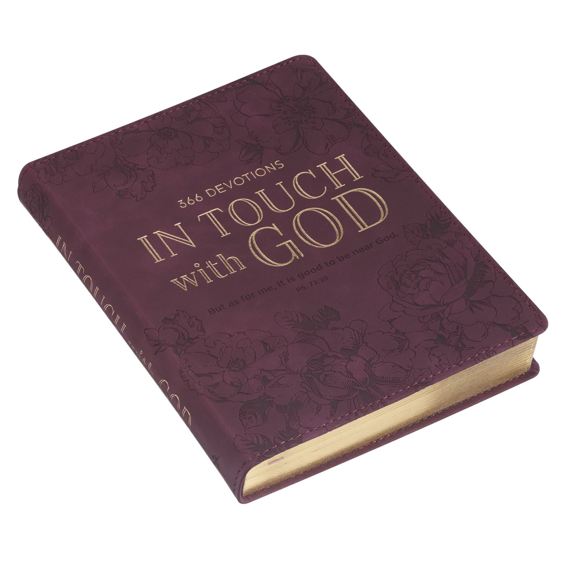 Devotional In Touch with God Faux Leather - 3