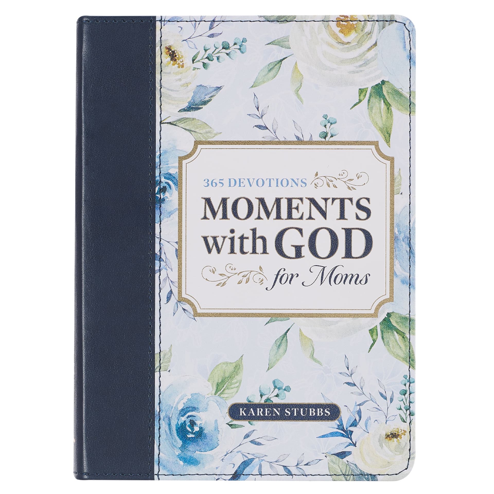 Devotional Moments with God for Mom's Faux leather - 1