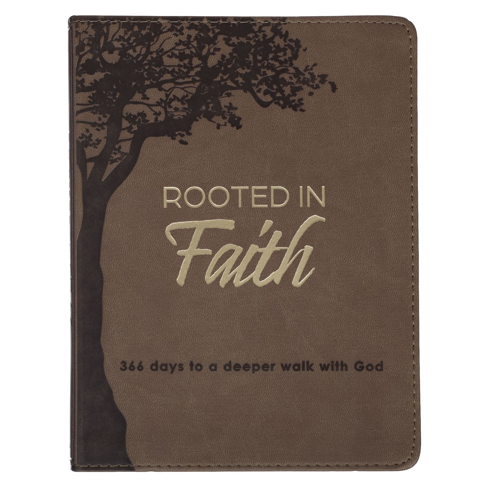 Devotional Rooted in Faith Faux Leather - 1