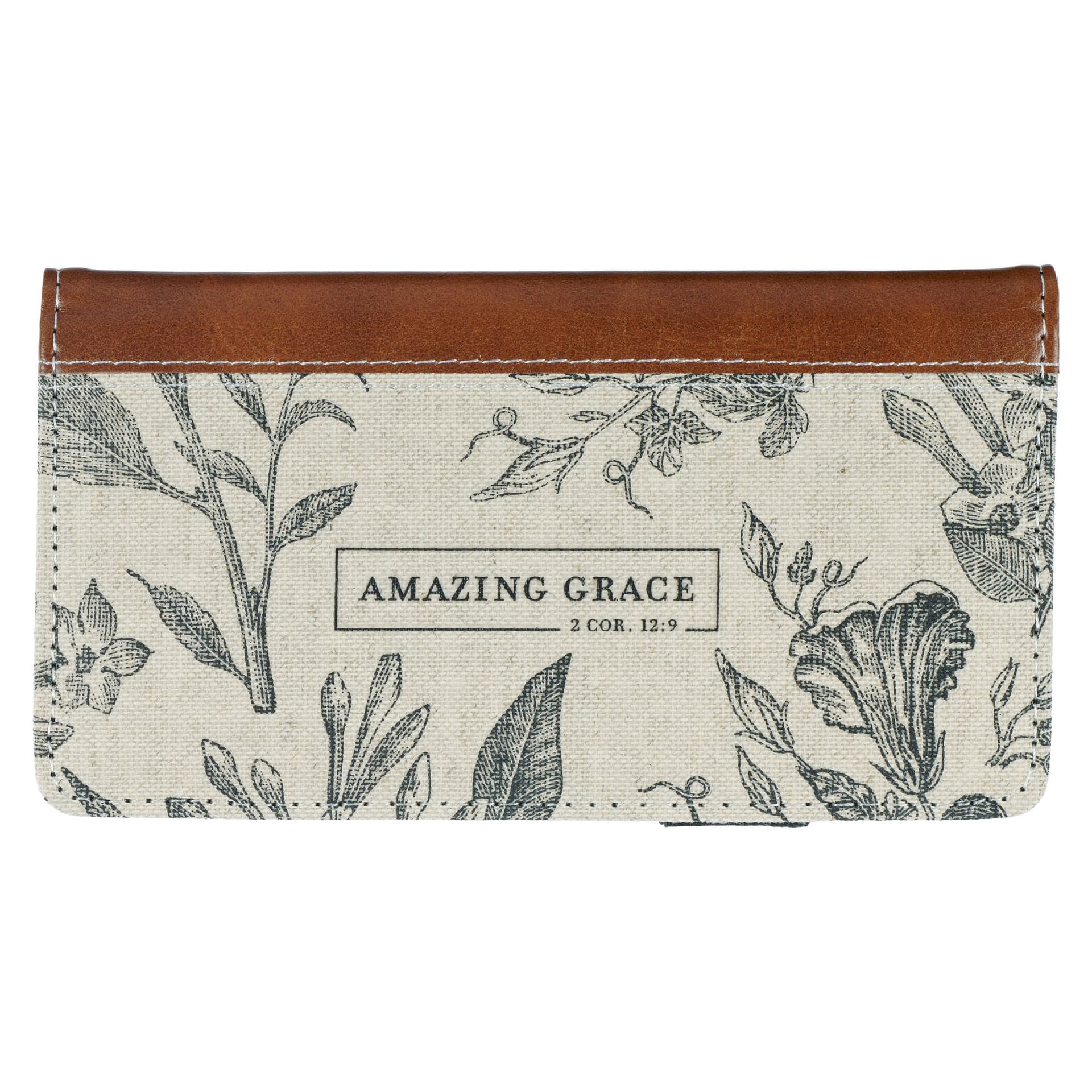 Wallet Amazing Grace 2 Cor 12:9 - 1