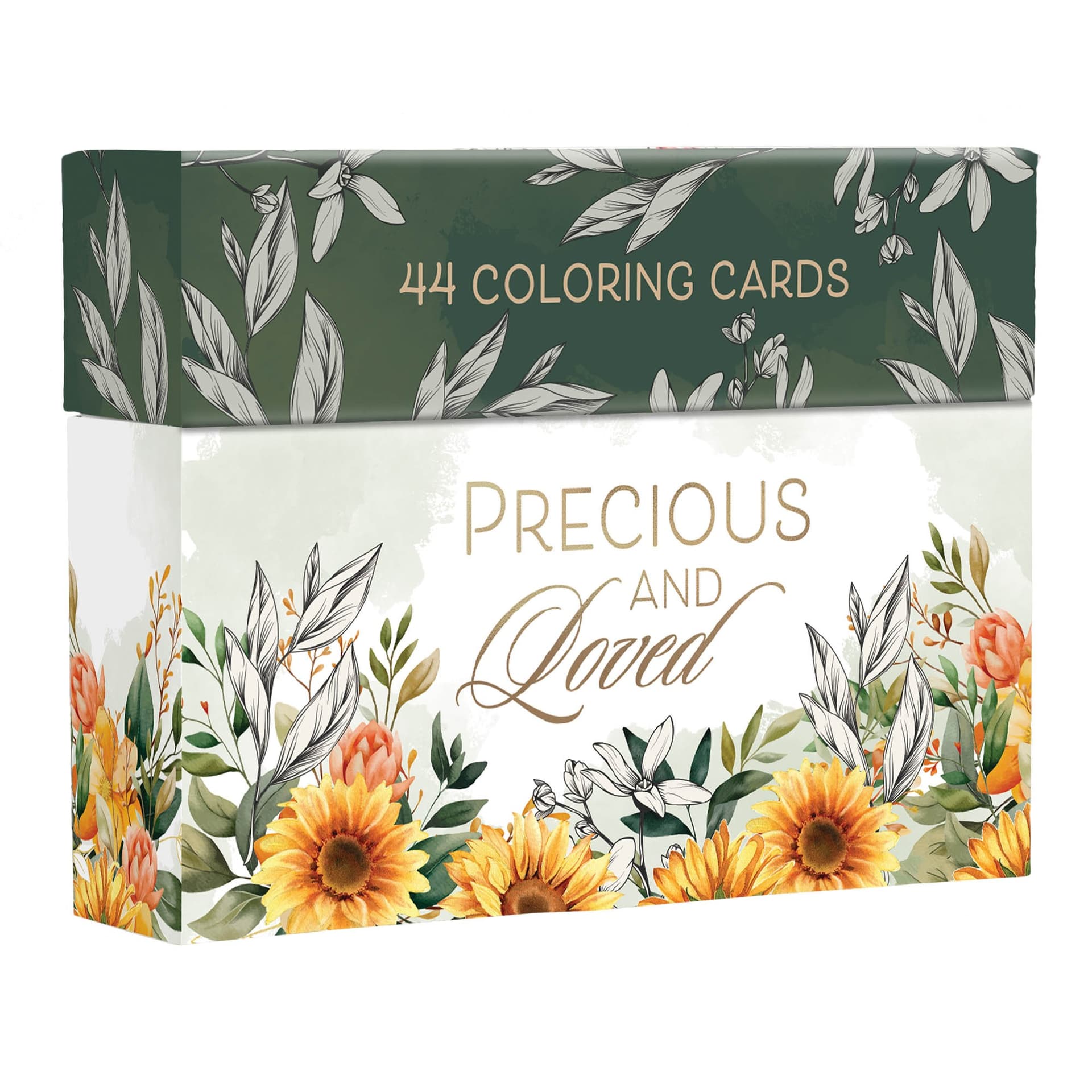 Coloring Cards Precious and Loved - 1