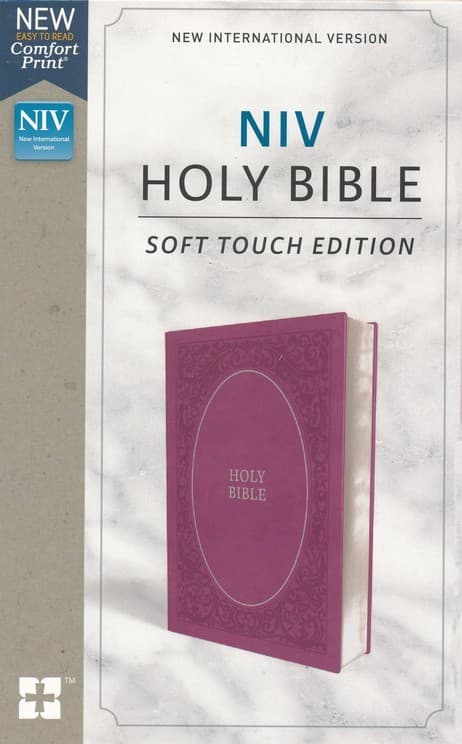 NIV Holy Bible Soft Touch EditionPink - 1