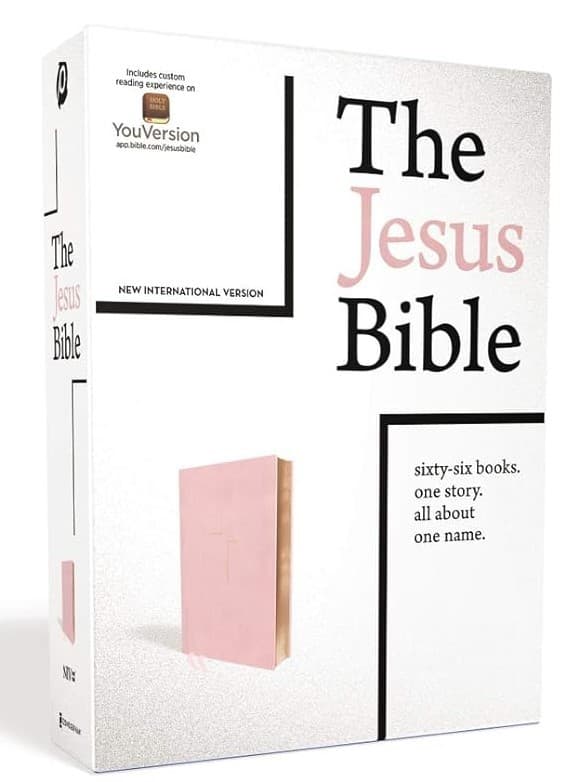 The Jesus Bible NIV Edition Leathersoft - 1