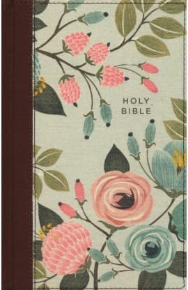 NIV Hardover cloth floral thumbnail 2