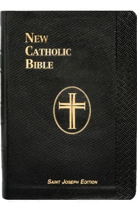 The New Catholic Bible NCB Black Dura-Lux Gold 38.00 606/19B thumbnail 2