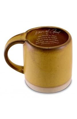 Coffee Mug Man Of God Vintage Yellow thumbnail 1