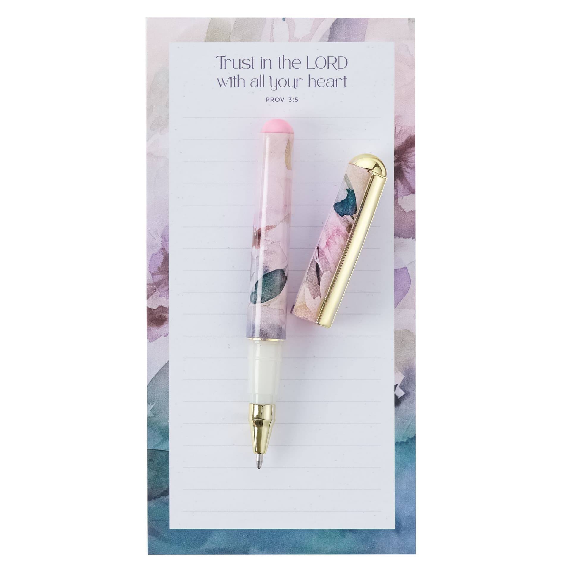 Magnetic Notepad w/pen Trust in the Lord Prov 3:5 - 3