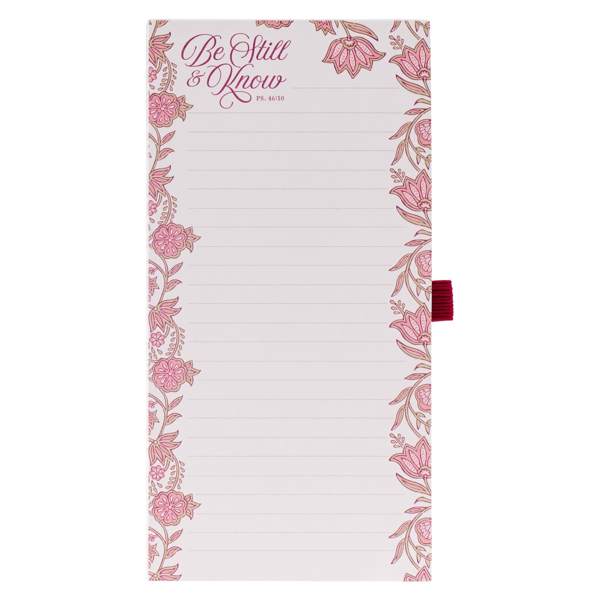 Magnetic Notepad w/pen Be Still Ps 46:10 - 4