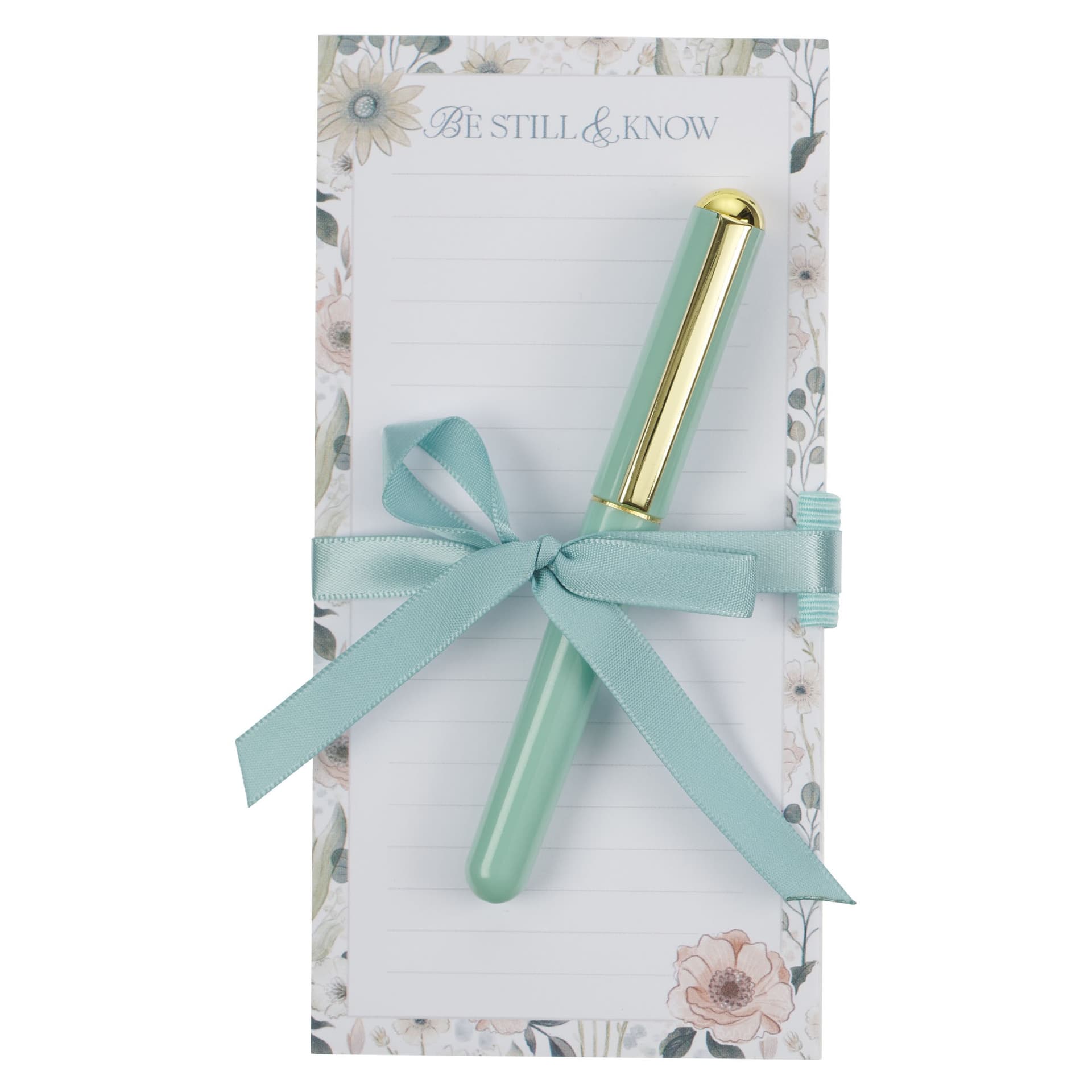 Magnetic Notepad w/pen Be Still Ps 46:10 - 1