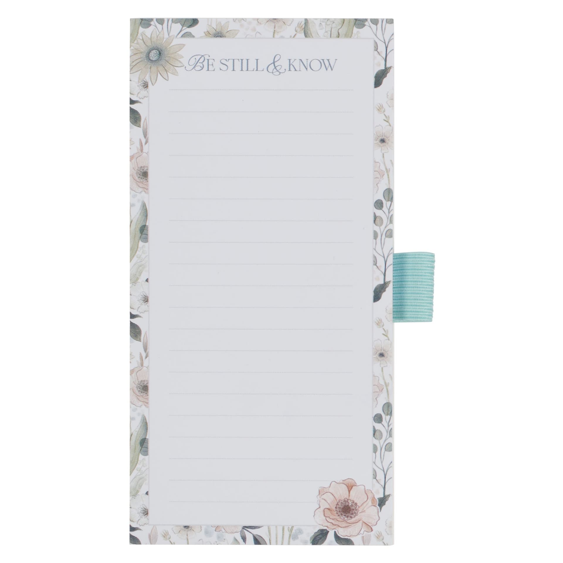 Magnetic Notepad w/pen Be Still Ps 46:10 - 5