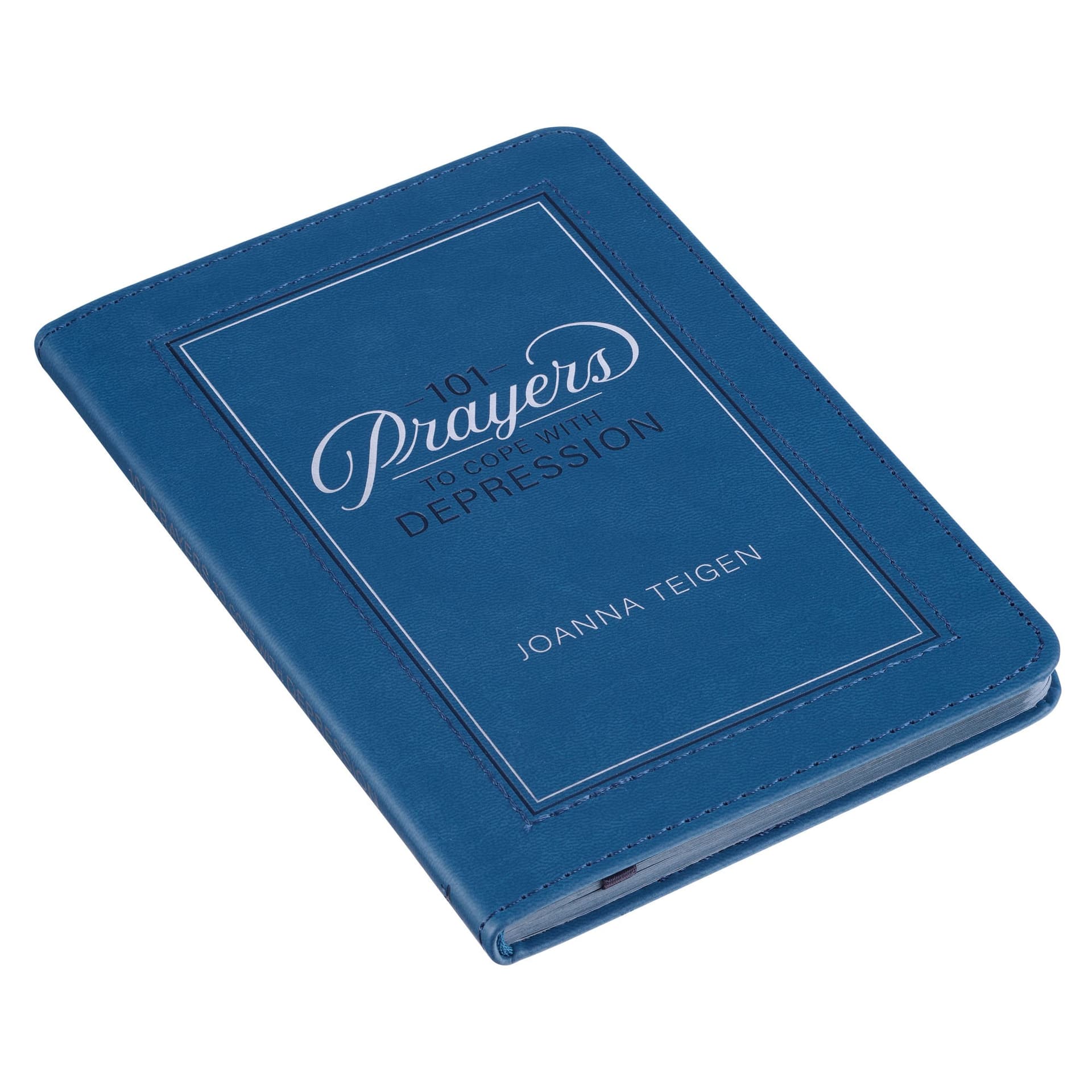101 Prayers to Cope with Depression Faux Leather - 3