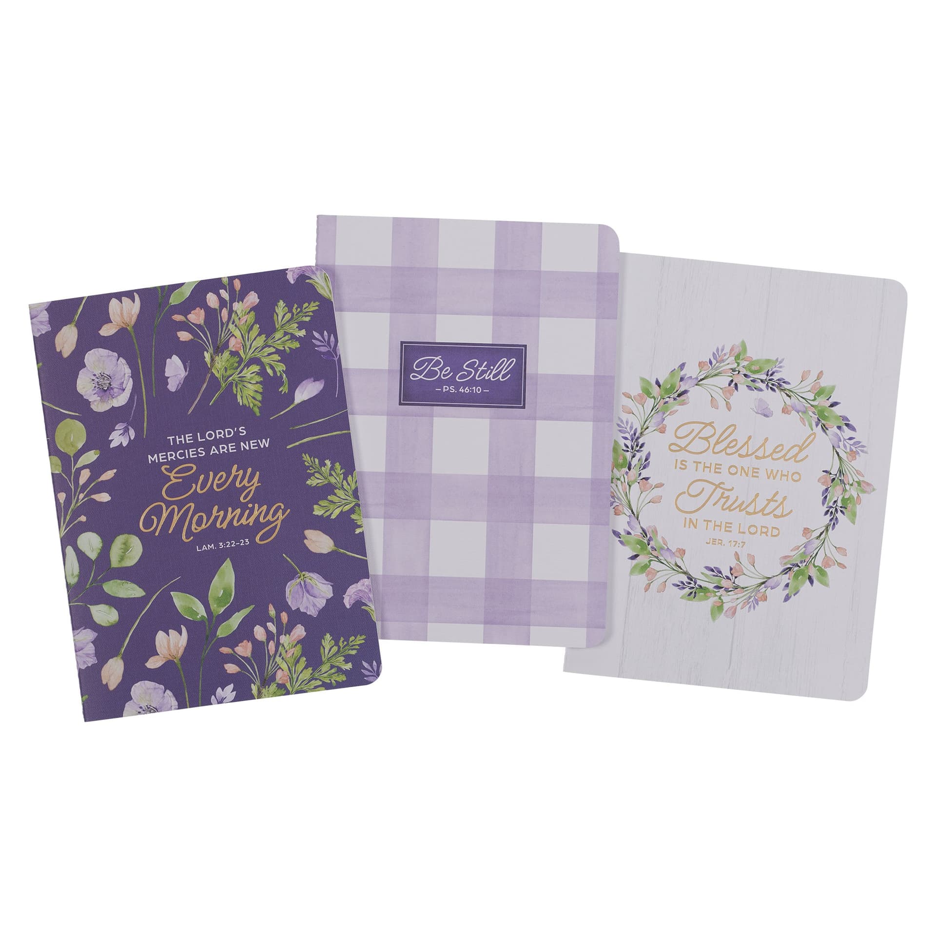 Notebook Set 3 pc Lord's Mercies Lam 3:22-23 - 4