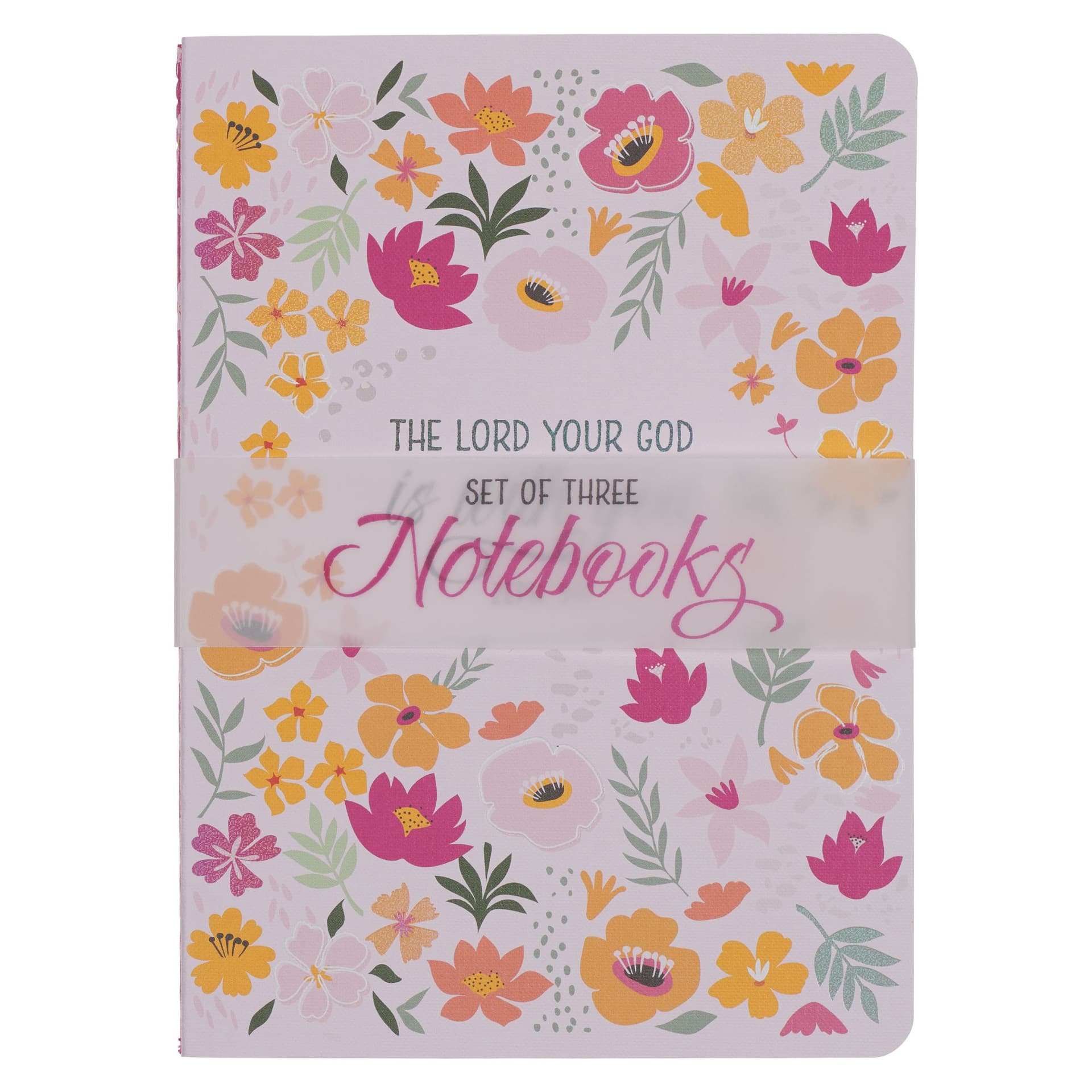 Notebook Set 3 pc God Is With You Zeph 3:17 - 1