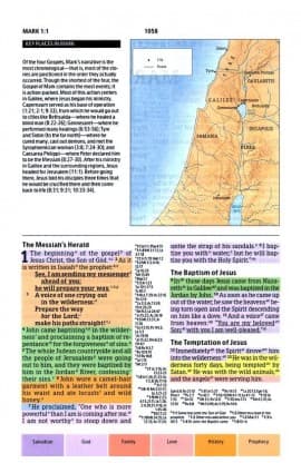 CSB Rainbow Study Bible Navy LeatherTouch thumbnail 6