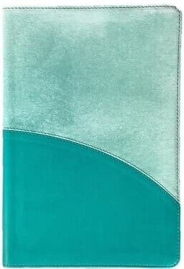 CSB Rainbow Study Bible Turquoise Leathertouch - 1