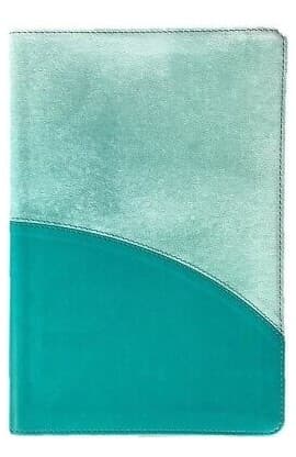 CSB Rainbow Study Bible Turquoise Leathertouch thumbnail 1