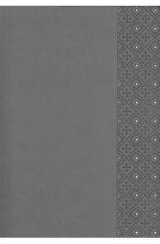 CSB Super Giant Print Bible Gray Leathertouch