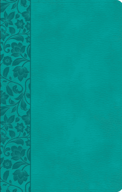 CSB Super Giant Print Bible Teal LeatherTouch