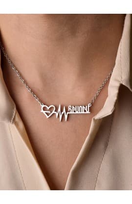 HEART BEATS JESUS NECKLACE ARMENIAN thumbnail 1