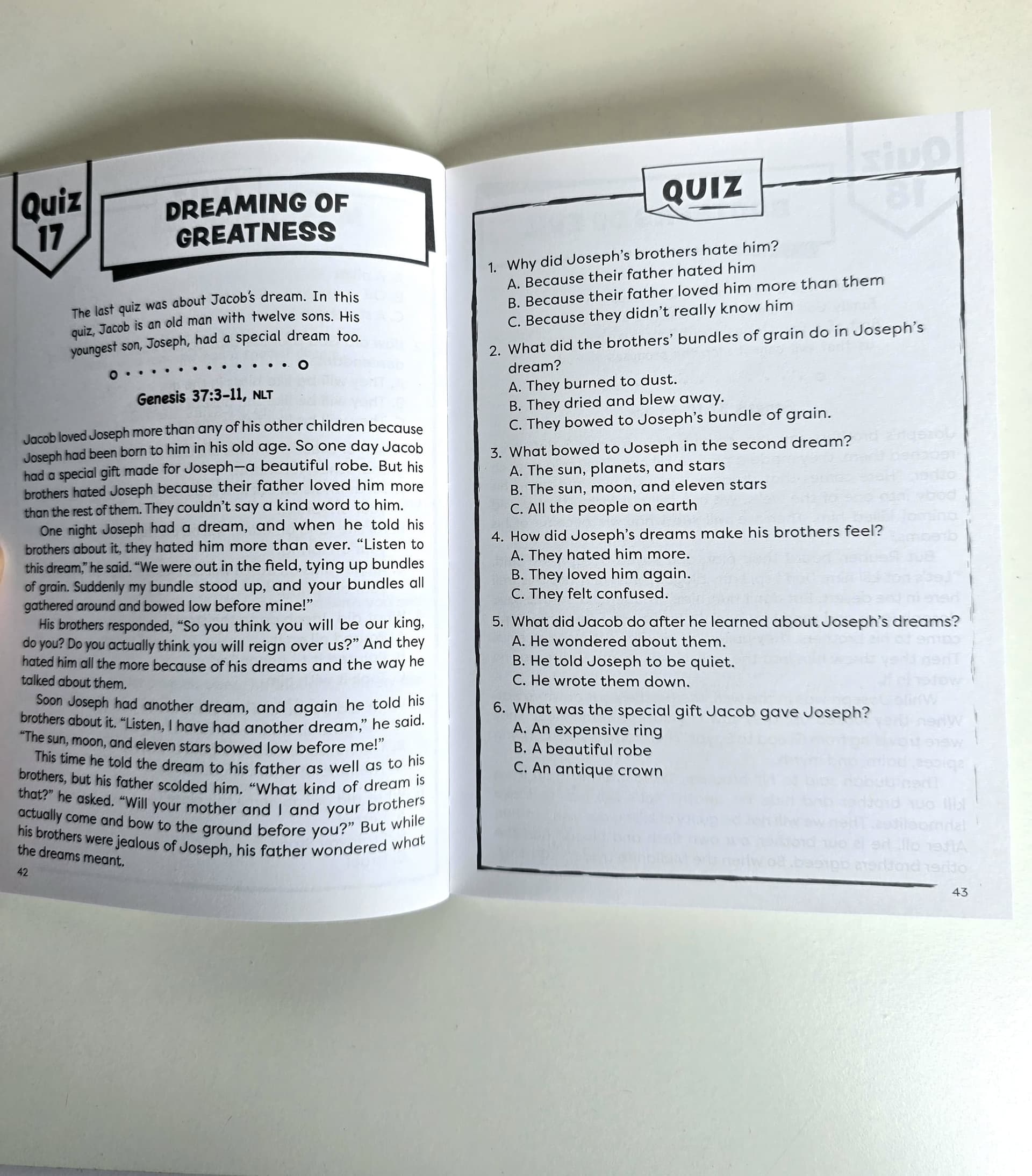 77 Bible Quizzes for Kids Old Testament - 2