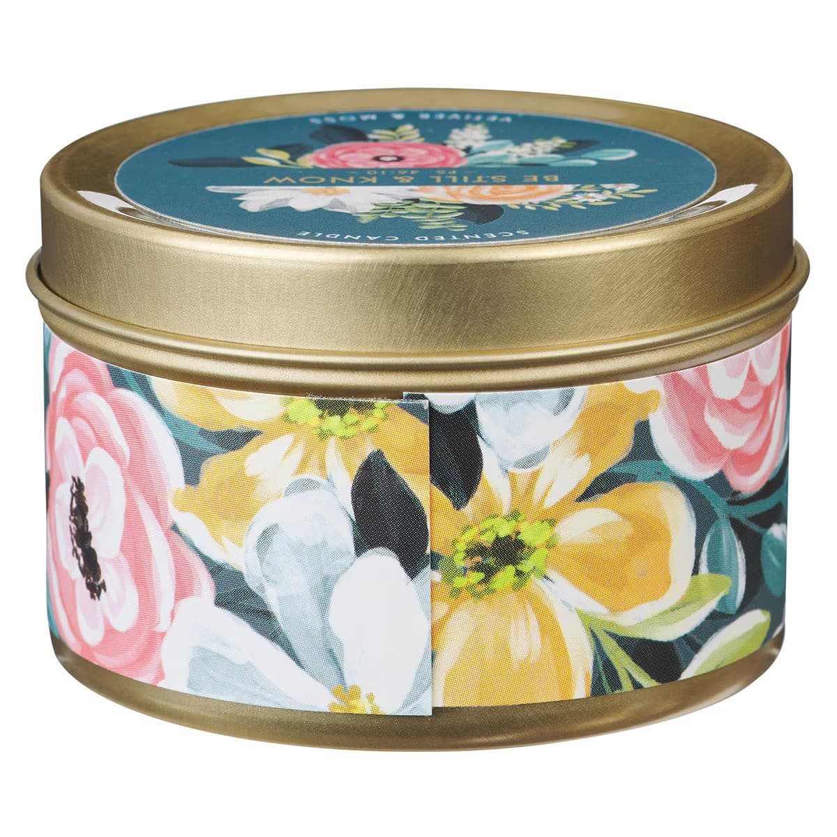 Be Still and Know Vetiver and Moss Candle in a Tin - 2