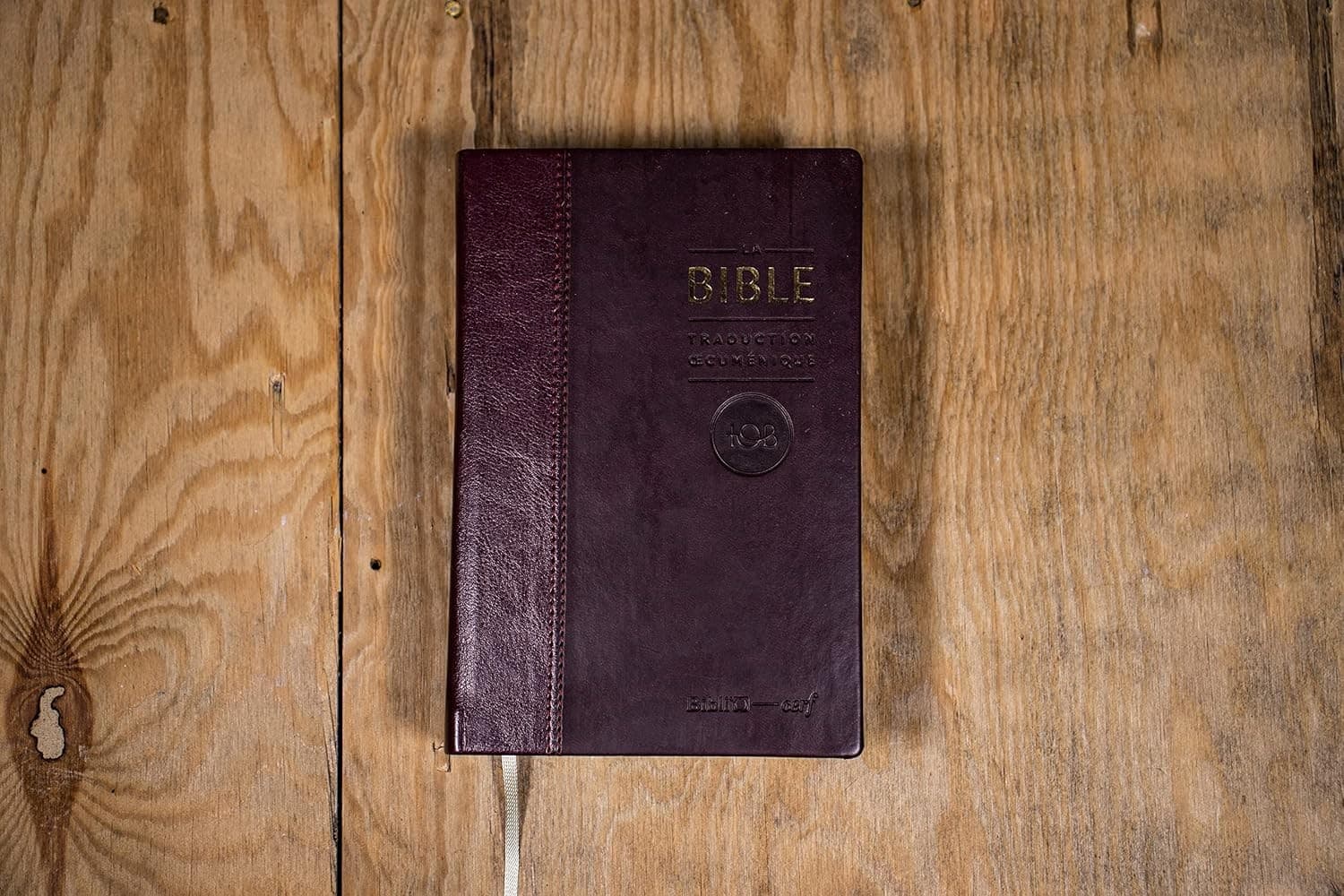 LA BIBLE TOB SB1362 RELIURE SEMI RIGIDE COUVERTURE - 5