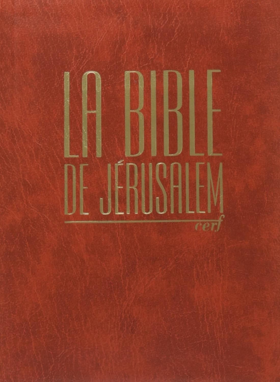 1255 BIBLE JERUSALEM COMPACT RELIEE - 1