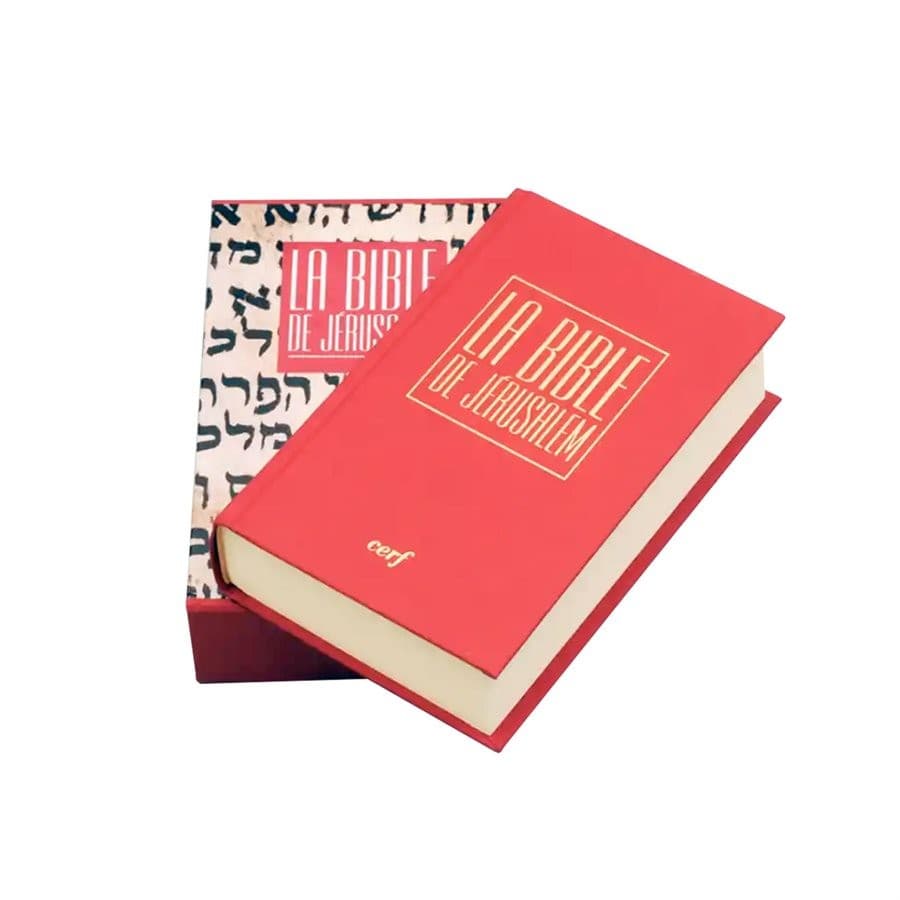 1267 BIBLE JERUSALEM MAJOR TOILE ROUGE - 2