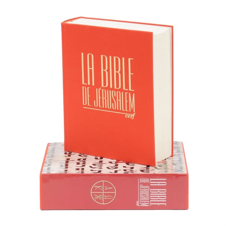 1267 BIBLE JERUSALEM MAJOR TOILE ROUGE - 4
