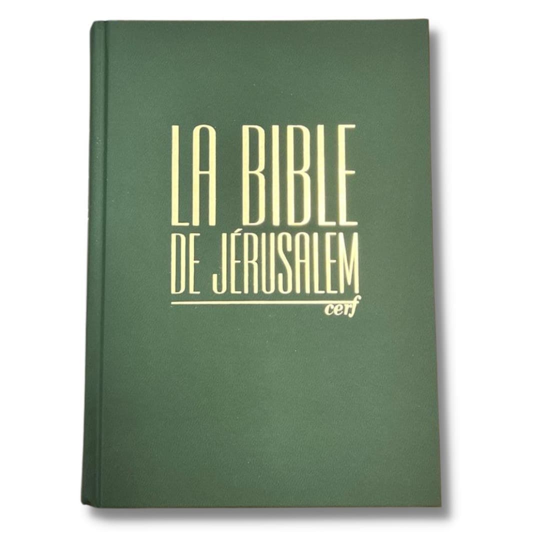 1269 BIBLE JERUSALEM COMPACTE VERTE - 1