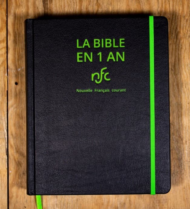 LA BIBLE EN 1 AN NOUVEAU FRANCAIS COURANT SB1008 - 3