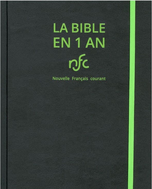LA BIBLE EN 1 AN NOUVEAU FRANCAIS COURANT SB1008 - 1