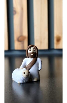 THE GOOD SHEPHERD FIGURINE thumbnail 1