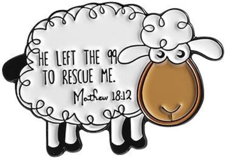 SHEEP METAL PIN - 1