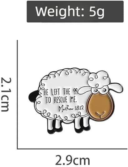 SHEEP METAL PIN - 2