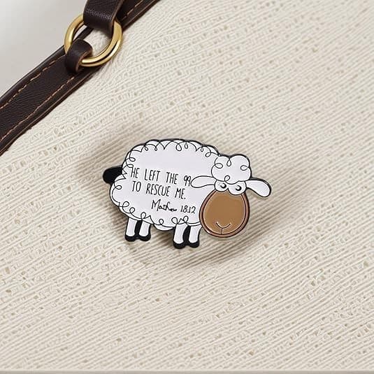 SHEEP METAL PIN - 3