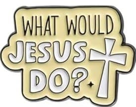 WWJD METAL PIN - 1