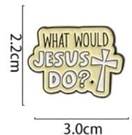 WWJD METAL PIN - 2