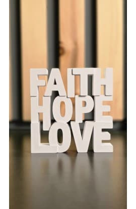 FAITH HOPE LOVE WPRD ART LARGE thumbnail 1