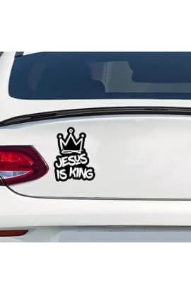 JESUS IS KING STICKER thumbnail 5