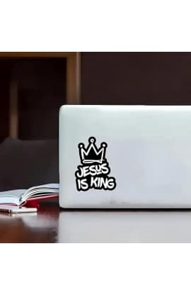 JESUS IS KING STICKER thumbnail 3