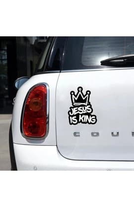 JESUS IS KING STICKER thumbnail 6