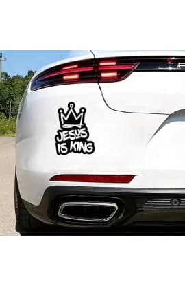 JESUS IS KING STICKER thumbnail 7