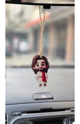 JESUS LOOKING AT YOU MDF HANGING thumbnail 1