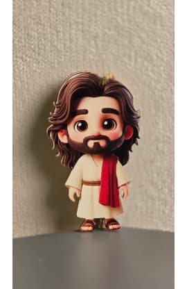 JESUS LOOKING AT YOU MDF HANGING thumbnail 2