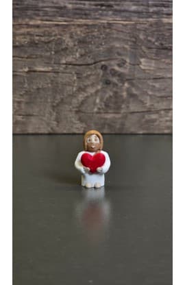 HE HOLDS MY HEART MINI FIGURINE thumbnail 2